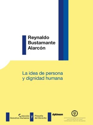 cover image of La idea de persona y dignidad humana